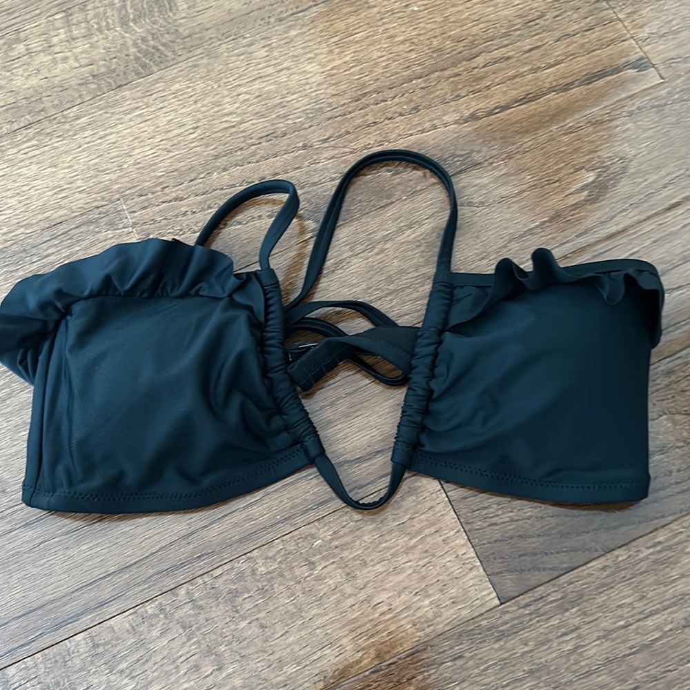 Aerie black bikini top